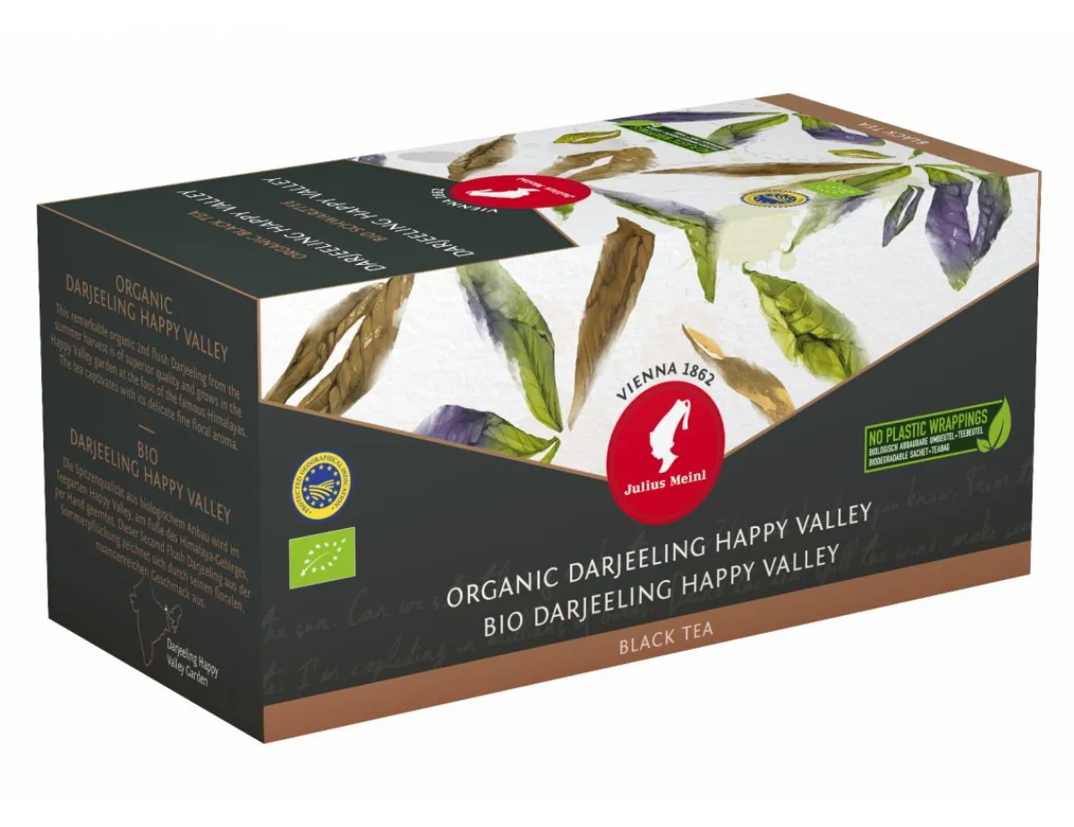 Outlet Bio Darjeeling Happy Valley - 20 Premium Leafbag Teebeutel Bio Tee | Leaf Bags