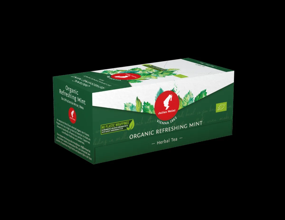 Cheap Bio erfrischende Minze Tee - 25 Teebeutel Single Bags