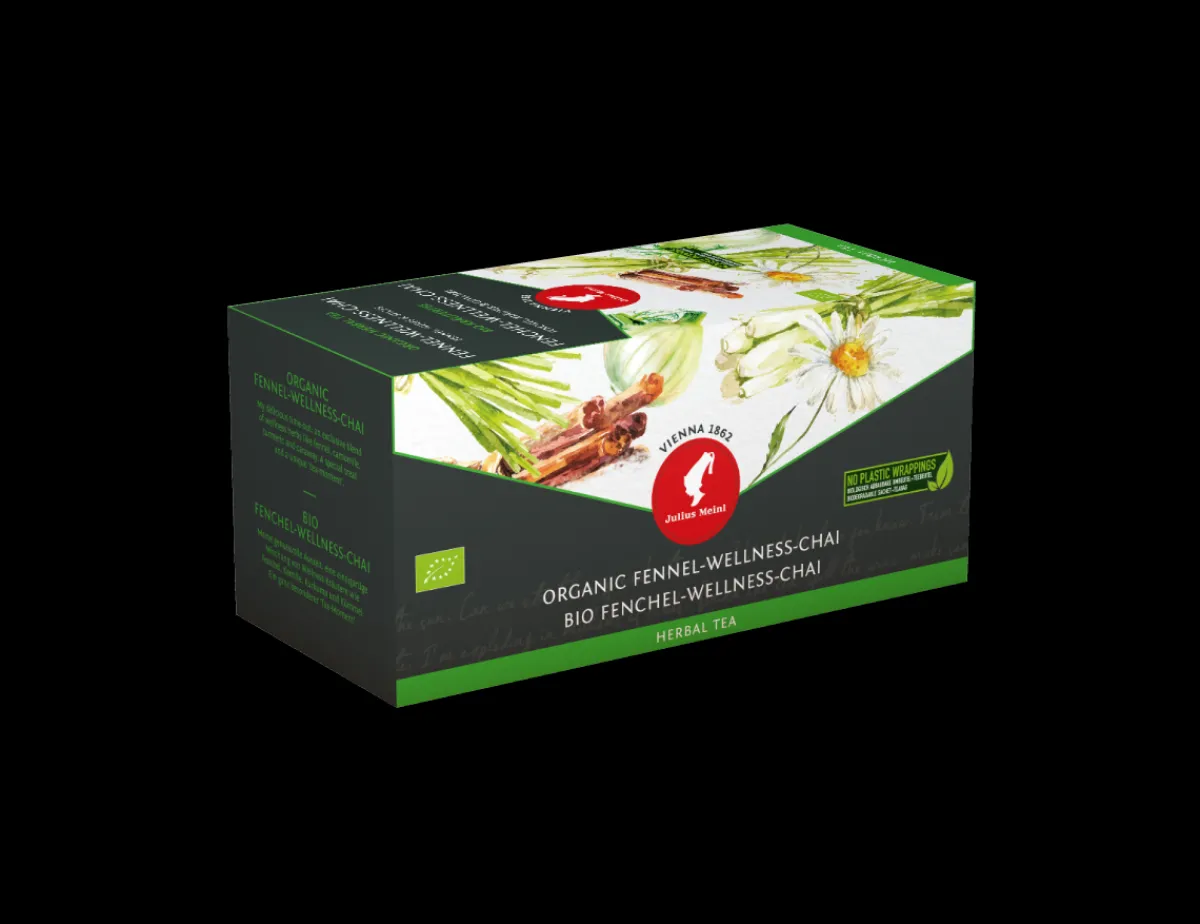 Flash Sale Bio Fenchel Wellness Chai - 20 Teebeutel Leaf Bags