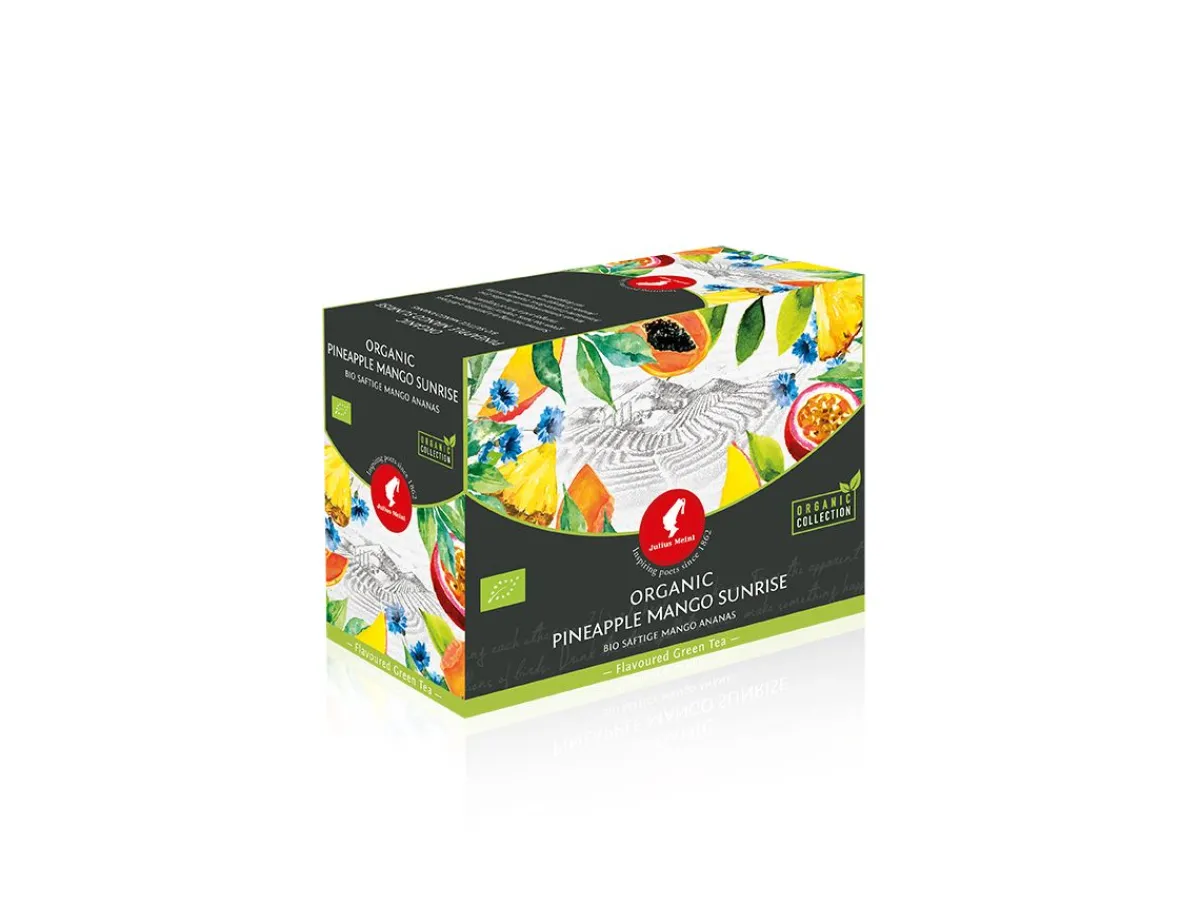 Best Sale Bio Grüner Tee Saftige Mango Ananas - 20 Teebeutel Bio Tee | Big Bags