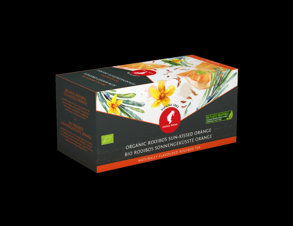 Online Bio Rooibos Sonnengeküsste Orange - 20 Teebeutel Leaf Bags