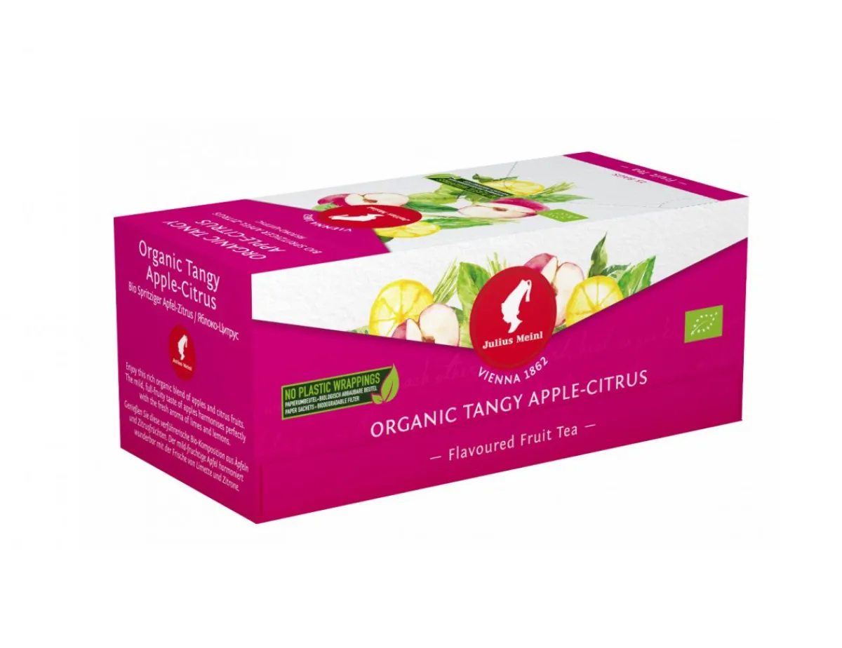Best Sale Bio Spritziger Apfel - Zitrus - 25 Teebeutel Single Bags