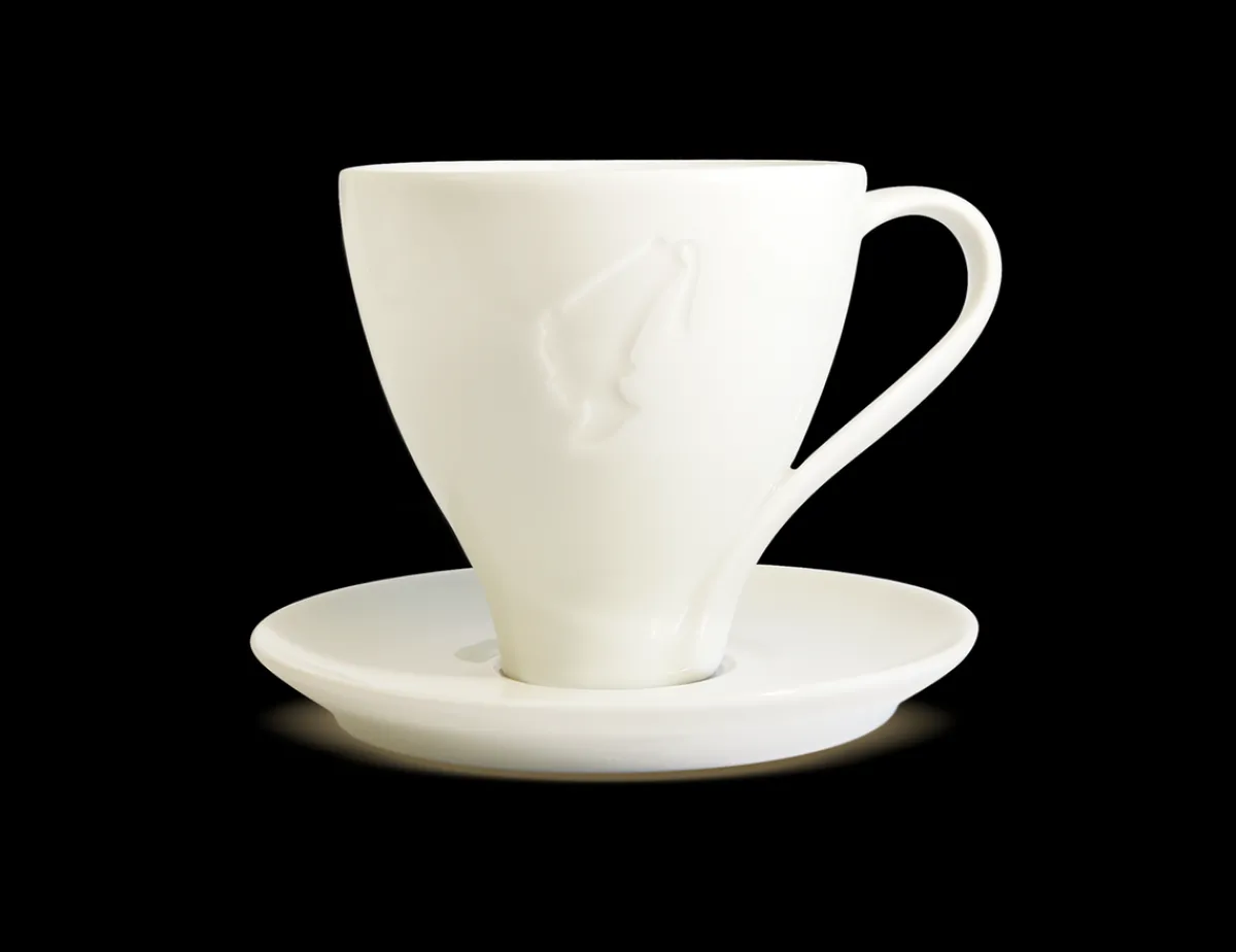 Cheap Premium Ivory Jumbo Tasse Kaffee Tassen