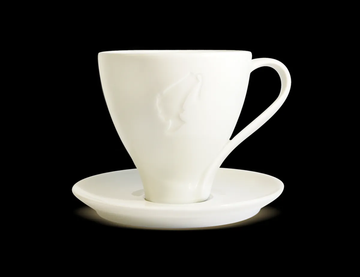 New Premium Ivory Melange Tasse Kaffee Tassen