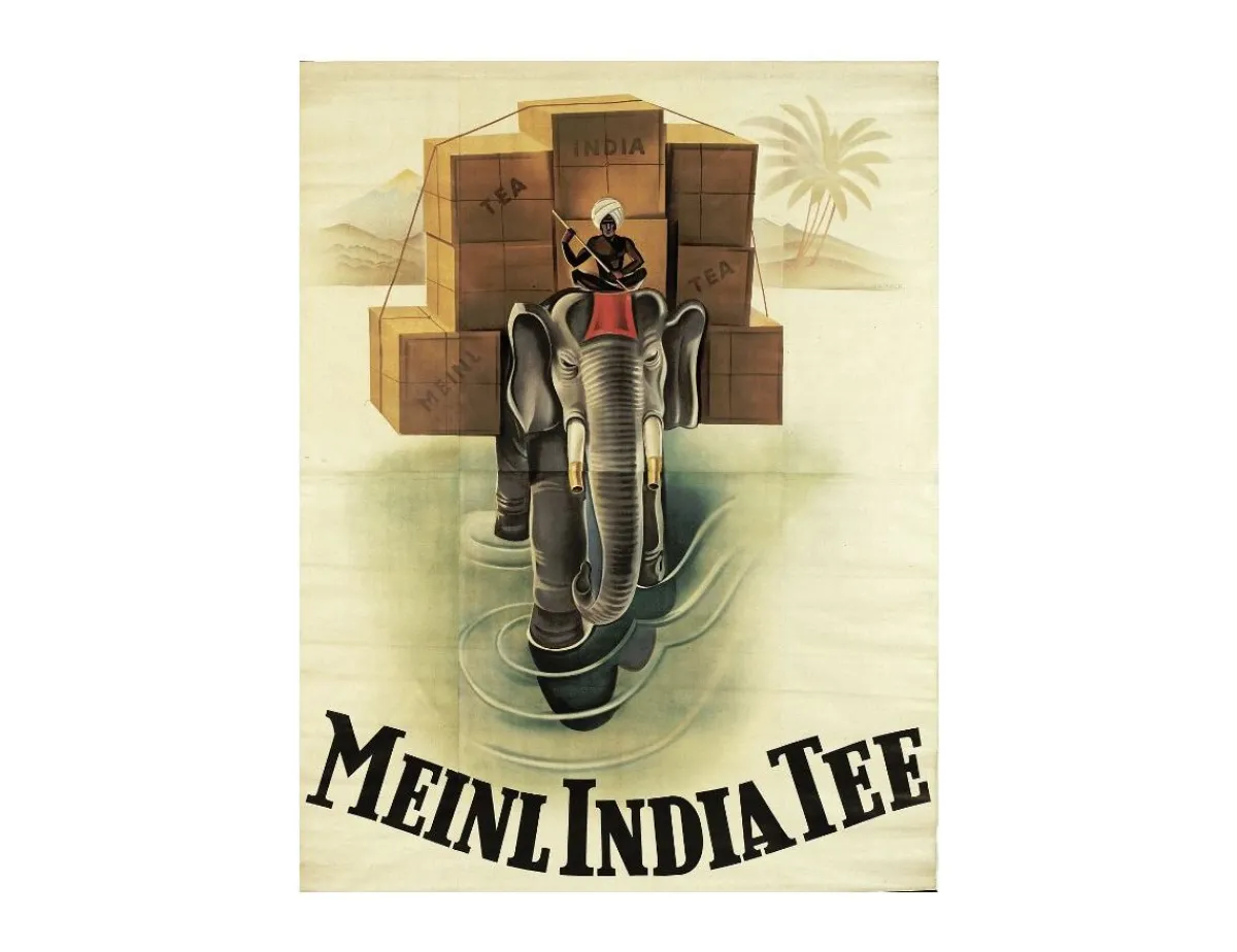Fashion Meinl India Tee Postkarte Postkarten